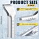 Shimeyao 2 Pcs Cable Ripper Tool for 102 122 142 Nmb Cable 4 Inch Stainless Steel Wire Jacket Stripper Side Entry Cables Slitting Tool for 614 Awg