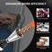 DKDNES Wire Twister Tool for Drill Stainless Steel Wire Connector Twisting Tool Electrical Durable Power Drill Attachment Stainless Steel Shank Durable Cable Tools for Fast and Easy Wire Twisting 2Pcs