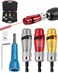 Dromco Wire Twister Tool for Drill Wire Stripping and Twisting Tool Electric Wire Stripper for Drill Portable Aluminum Alloy Wire Twisting Tool Set Cable Quick Stripping 3 Size Set Knotter