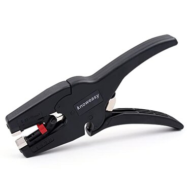 knoweasy Wire Stripper Wire Stripper Tool with Cutter and 2 in 1 Wire Stripping Tool Works for ElectronicElectricAutomotive from 32 to 7 AWG