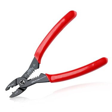 LEONTOOL 4in1 Multi Purpose Electricians Pliers with Wire Cutter Crimper Gripper Stripper 7 Compact Wire Stripper Professional Wire Crimping Tool for 1220 AWG Insulated NonInsulated Wires
