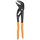 KLEIN TOOLS Klein Tools D53110 Compact Plier Wrench High Leverage MultiUse Adjustable Plier Wrench with Smooth Jaws 10Inch
