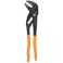 KLEIN TOOLS Klein Tools D53110 Compact Plier Wrench High Leverage MultiUse Adjustable Plier Wrench with Smooth Jaws 10Inch