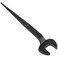 KLEIN TOOLS 3214TT Construction Spud Wrench with Tether Hole Made in USA 114Inch Nominal Opening 34Inch Bolt for US Heavy Nut