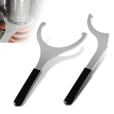 Camoo 30 Spring Preload Spanner Wrench fit for CanAm X3 Polaris RZR and Yamaha YXZ UTVs Models with 30 Shock Body for FOX 3inch Shocks Body