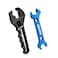 AOOSEDOO Adjustable AN Fittings Wrench AN Wrench for AN Hose Fitting Adapters AN Fitting Tool 3AN16AN Lightweight Aluminum Black With a Double Hose End Fitting Wrench 6AN SocketAN8 Bnut Blue