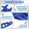 BARTOO AN Hose Fitting Adjustable Wrench 3AN12AN Lightweight Aluminum Blue