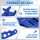 BARTOO AN Hose Fitting Adjustable Wrench 3AN12AN Lightweight Aluminum Blue