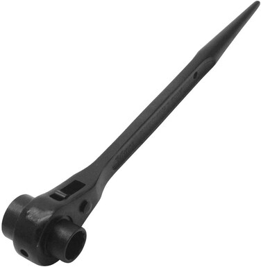 Boxonly Ratchet Podger Spanner Erecting Scaffold Tool Wrench Spanner 17mm x 19mm