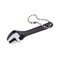 Chazcool Mini Adjustable Wrench 25 Inch Adjustable Spanner Wrench Mini Crescent Wrench for Industry and Auto Repair 25 inches black