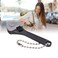 Chazcool Mini Adjustable Wrench 25 Inch Adjustable Spanner Wrench Mini Crescent Wrench for Industry and Auto Repair 25 inches black