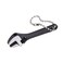Chazcool Mini Adjustable Wrench 25 Inch Adjustable Spanner Wrench Mini Crescent Wrench for Industry and Auto Repair 25 inches black