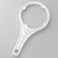 Criez Universal Water Filter Wrench 437 Max Inner Diameter for Slim Housings Compatible with 25x10 25x20 Cartridges Durable AntiAging Design for RO Systems Under Sink Filters