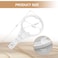 Criez Universal Water Filter Wrench 437 Max Inner Diameter for Slim Housings Compatible with 25x10 25x20 Cartridges Durable AntiAging Design for RO Systems Under Sink Filters