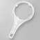 Criez Universal Water Filter Wrench 437 Max Inner Diameter for Slim Housings Compatible with 25x10 25x20 Cartridges Durable AntiAging Design for RO Systems Under Sink Filters