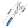 JTZXJJX Flexhead Adjustable Wrench 10 to 12 Ratcheting Crescent Wrenches with Retractable Extension Shank and 180 Rotating Head Adjustable Spanner