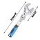 JTZXJJX Flexhead Adjustable Wrench 10 to 12 Ratcheting Crescent Wrenches with Retractable Extension Shank and 180 Rotating Head Adjustable Spanner