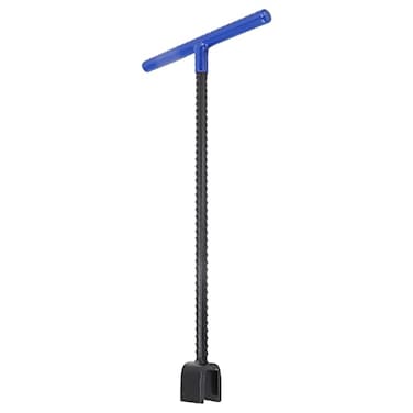 GOWENIC Steel Water Meter Key Enforced Steel T Handle Curb Key With 4 Way Utility Tool Water Shut Off Tool Wrench T handle for Water Stop Valve Sewage ValveBlue
