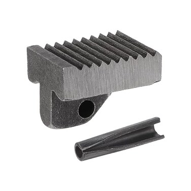 HARFINGTON Pipe Wrench Heel Jaw with Pin Assembly 14 Wrench Replacement Carbon Steel for 14 Adjustable Wrench