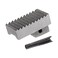 HARFINGTON Pipe Wrench Heel Jaw with Pin Assembly 24 Wrench Replacement Carbon Steel for 24 Adjustable Wrench