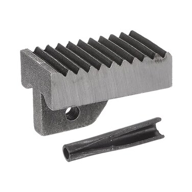 HARFINGTON Pipe Wrench Heel Jaw with Pin Assembly 24 Wrench Replacement Carbon Steel for 24 Adjustable Wrench