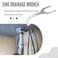 IGIUA 3845 Sink Drain Wrench with Removal Tool