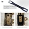 KAZFFD 3333 Earthquake Survival Tool Emergency Gas Shut Off WrenchMain Gas Valve ShutOff Tool BlackGas Shut Off Wrench 2Pcs