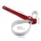 KEILEOHO 2 Pack Pipe Strap Wrench 850mm Length Adjustable Pipe Strap Wrench MultiPurpose Nylon Strap Wrench Oil Filter Strap Belt Strap Wrench with 12 Inch Red Handle