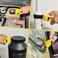 KONON Strap Wrench Set Adjustable Rubber Belt Wrench for Oil Filter Wrench Set Jar Opener Shower Head Water Filter 4 Small 6Large 2pack