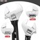 MAXPOWER Adjustable Wrench Set 3Piece Adjustable Wrenches 6inch 8inch 10inch Metric SAE Scales ExtraWide Jaw and Soft Grip Wrench Set