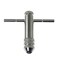 RLECS 1Set M3 M8 T Handle Tap Wrench Adjustable Ratchet Hand Tap Wrench for Holding Taps Drills Reamers Small Tools