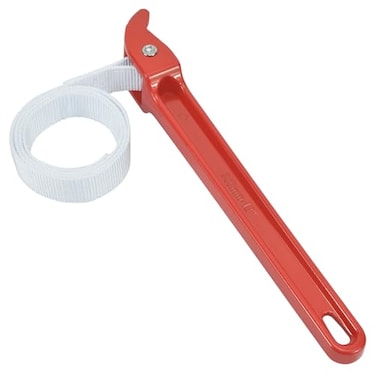 Thsakzo 12 Adjustable WrenchNylon Strap Wrench For Removing Or Oil Filter Strap Opener Wrench Pipes PVC Joints Shower Heads And Cans