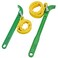 Thsakzo 2Piece Rubber Strap Wrench 9 12 Handle Adjustable Strap Wrench Rubber Strap Pipe Wrench Oil Filter Wrench Set