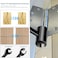 Tomorotec Hinge Adjusting Wrench DualEnded 14mm 18mm for Public and Residential Hinged Doors Durable Steel Construction Compact Gap Adjusting Tool for DIY Home and Professional Use