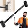 Tomorotec Hinge Adjusting Wrench DualEnded 14mm 18mm for Public and Residential Hinged Doors Durable Steel Construction Compact Gap Adjusting Tool for DIY Home and Professional Use