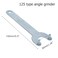 Utoolmart 2Pcs Angle Grinder Wrench Iron Lock Nut 2 Prong Zinc Plating Finish Spanner for Dewalt Milwaukee Makita Black Decker Ryobi