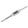 uxcell UXCELL Adjustable Tap Wrench Handle M3M12 Metric 1812 UNCUNF 25mm12mm Nickel Plated Carbon Steel Handle Zinc Alloy Chuck