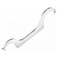 WINTOWIN Shock Spanner WrenchMotorcycle Shock Wrench 68mm and 87mmPin Spanner to Adjust the Rear Suspension and Shock Silver