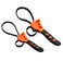 YOUSEMOT 2Pcs Oil Filter Wrench Set Car Repair Tools Jar Openers Pipe Wrench Rubber Strap Wrench Set for Mechanics Plumbers Orange