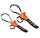 YOUSEMOT 2Pcs Oil Filter Wrench Set Car Repair Tools Jar Openers Pipe Wrench Rubber Strap Wrench Set for Mechanics Plumbers Orange