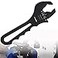 SEBLAFF AN316AN Wrench Adjustable Aluminum Fitting Wrench Tool Set for An Hose Fitting Adapter End Black