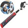 Dromco Adjustable Multifunction Selflocking Universal Soft Grip Plumbing Spanner SelfAdjusting Quick Power Grip Tool 8 Inches 925 mm