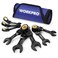WORKPRO 8Piece Stubby Antislip Ratcheting Combination Wrench Set Metric 817 mm 72Teeth CRV Black Electrophoretic Coating FlexHead Wrench Set with Rolling Pouch