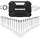 WORKPRO 22Piece Ratcheting Combination Wrench Set 72 Teeth Combo Ratchet Wrenches Set with Organizer Box Metric 618mm SAE 1434