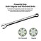 Capri Tools 13 mm WaveDrive Pro Combination Wrench for Regular and Rounded Bolts