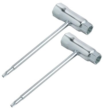 DemJamr 2pack Combination Screwdriver and Wrench 13mm x 19mm TWrench and T27 Torx Screwdriver Socket Wrench for Spark Plug Chainsaw Adjustment Tool