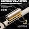 DISEN 12 Pcs Flex Head Ratcheting Wrench Set 90 Teeth Combination Ratchet Wrenches Set SAE14 to 34 CrV Steel 12Point Nickel Plating with Organizer Rack Visit the Store