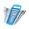 DURATECH Combination Wrench Set Metric 11Piece 8 10 11 12 13 14 15 16 17 18 19mm 12Point CRV Steel Organized in Wrench Holder