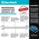 DURATECH Combination Wrench Set Metric 11Piece 8 10 11 12 13 14 15 16 17 18 19mm 12Point CRV Steel Organized in Wrench Holder