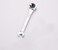 FLZOSPER 12mm Metric Fix Tubing WrenchFixed Head Tubing Ratchet Open End Wrench Ratcheting Fix Combination Wrench Spanner